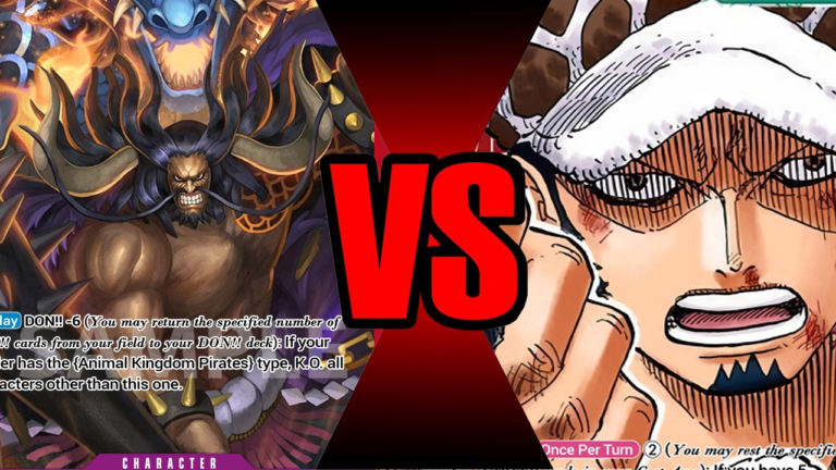 Purple Kaido Ramp Deck Outraces Law Red Green Deck One Piece Card 